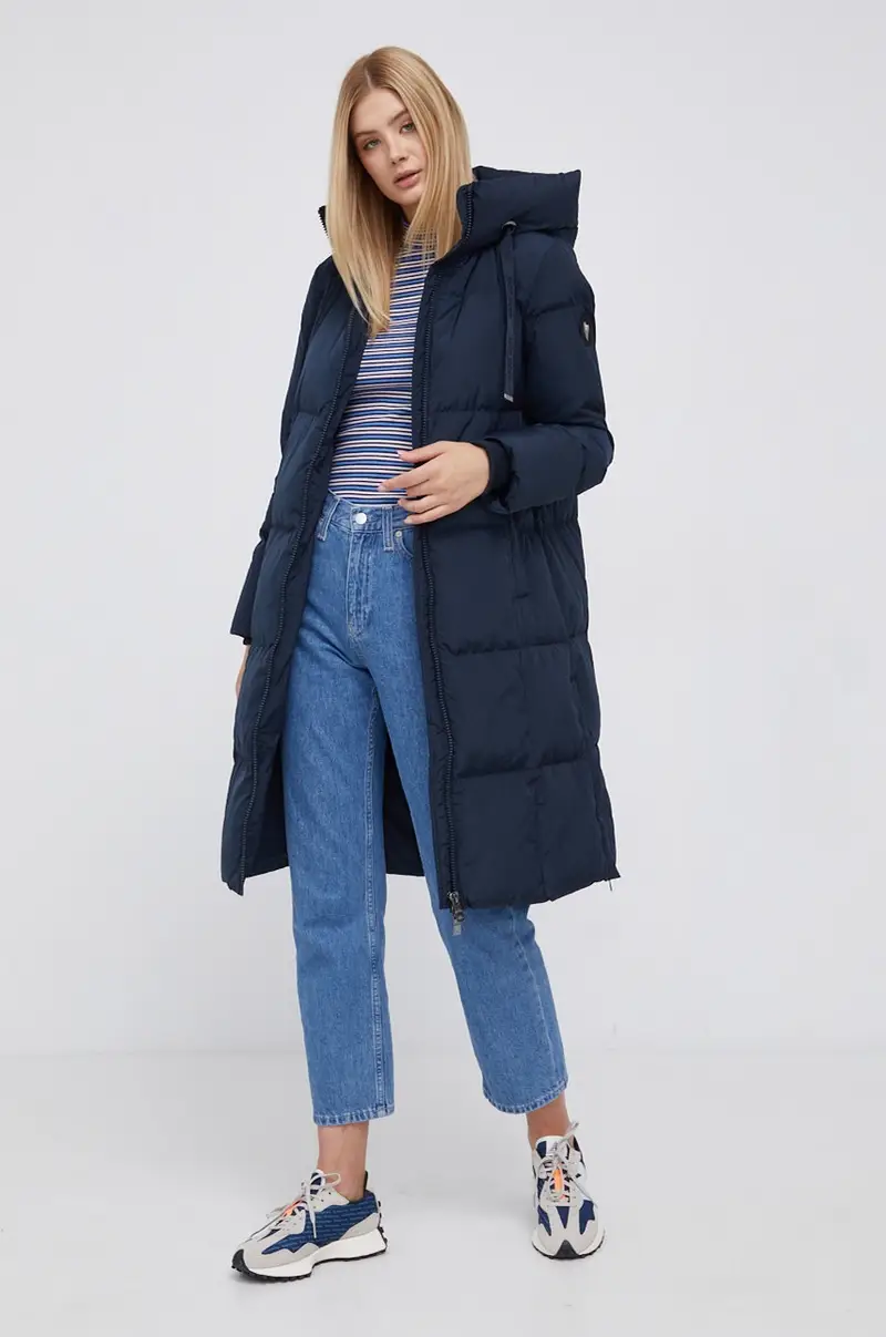 piumino donna Blu navy miniatura 2