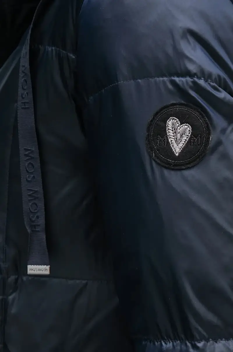 piumino donna colore blu navy miniatura 5