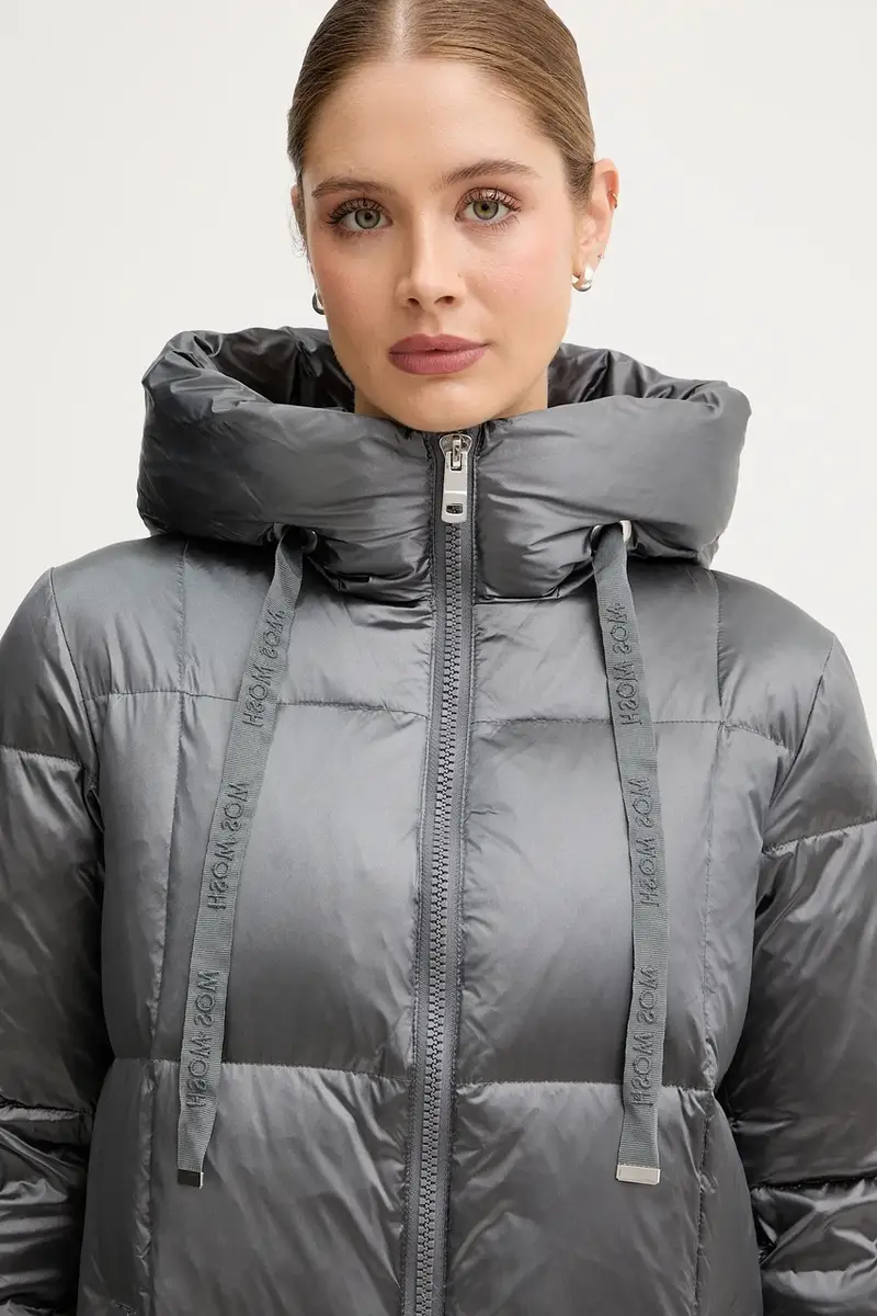 piumino donna colore grigio miniatura 5