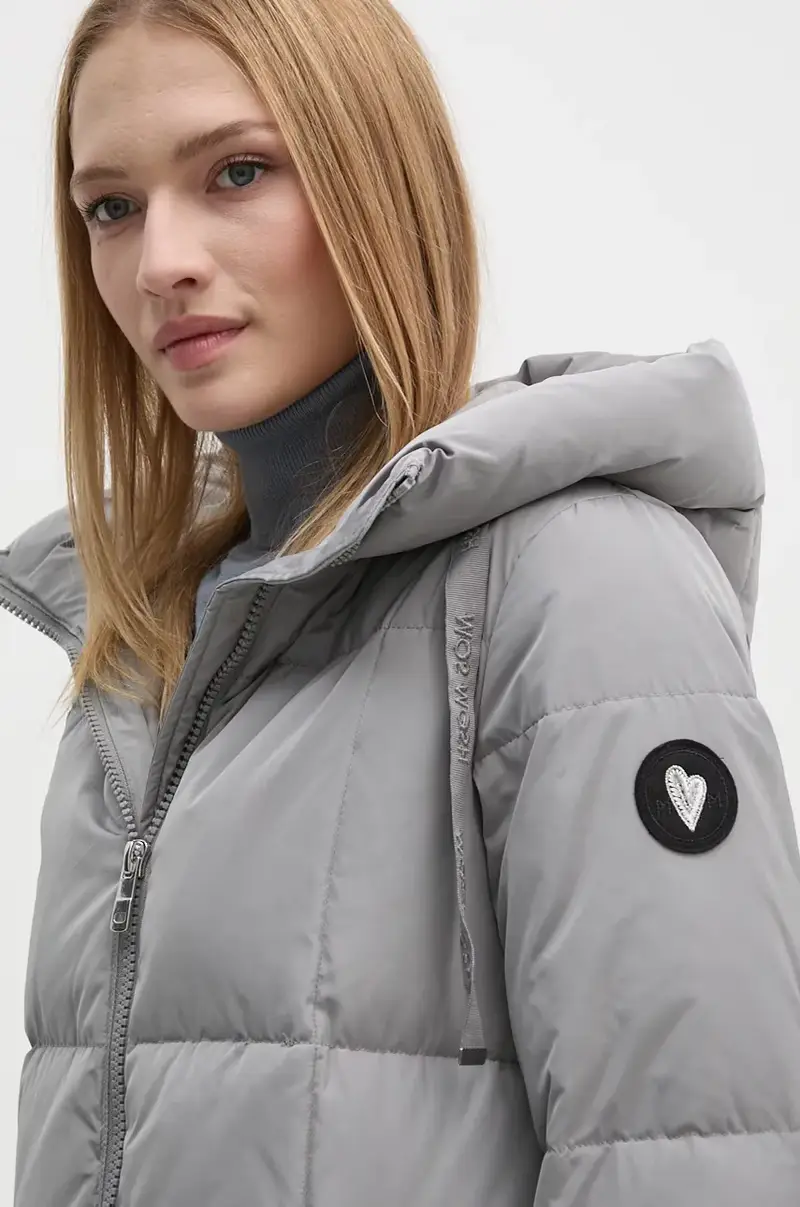 piumino donna colore grigio miniatura 4