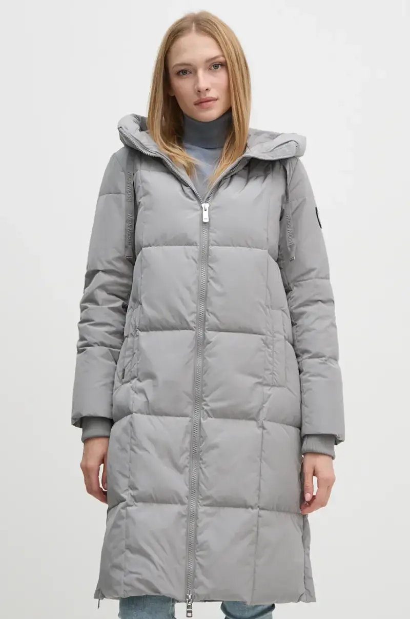 piumino donna colore grigio