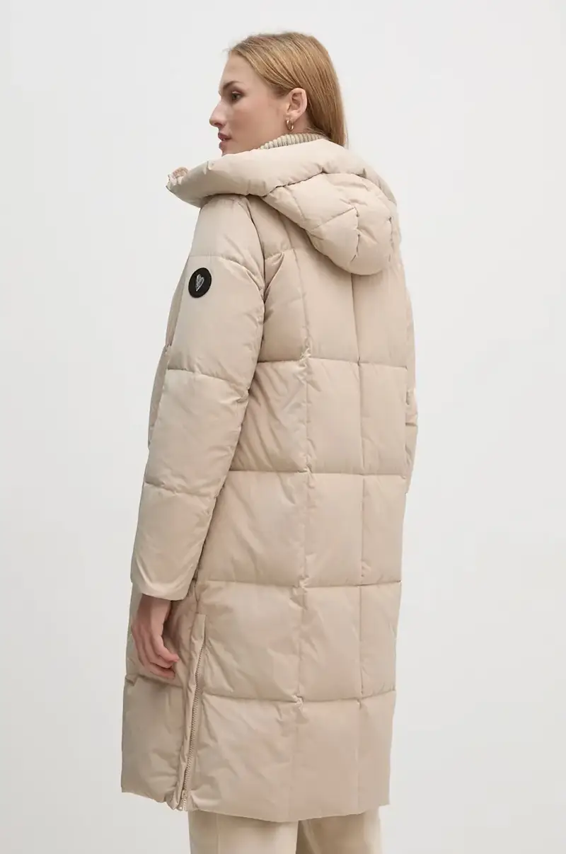 piumino donna colore grigio Beige miniatura 3