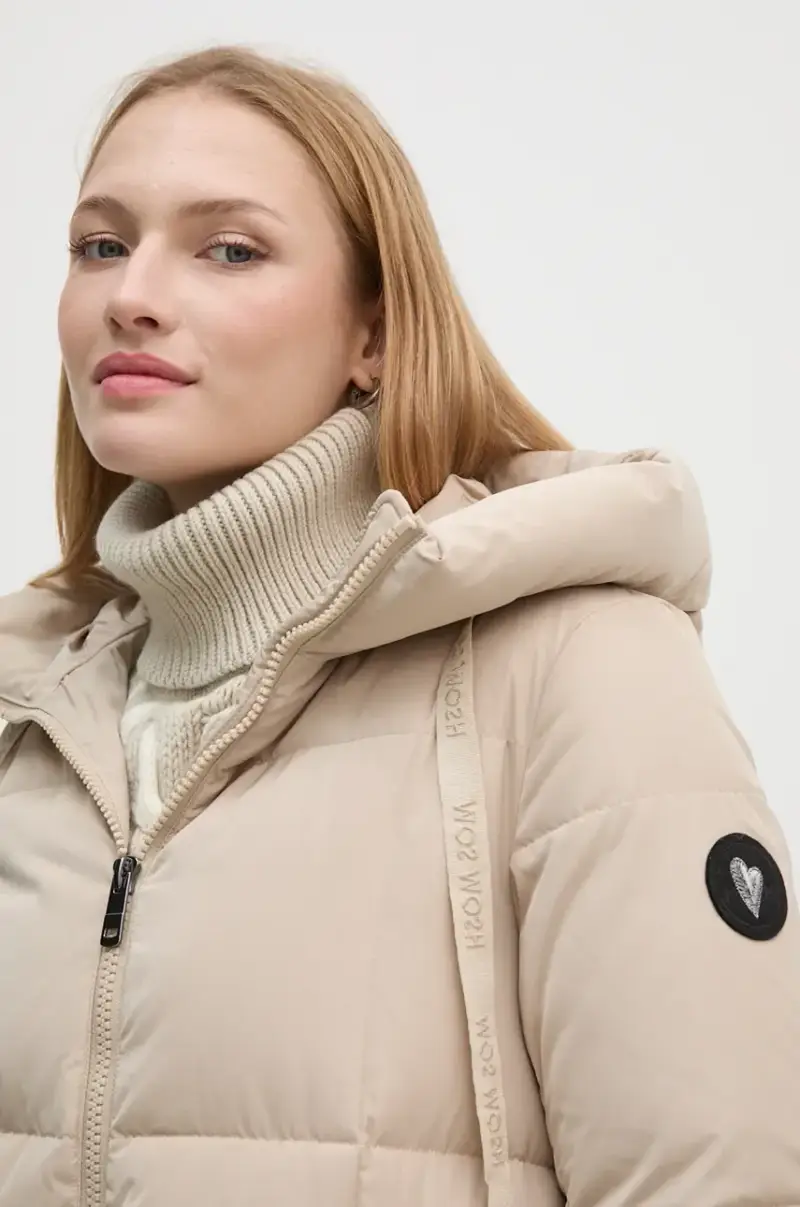 piumino donna colore grigio Beige miniatura 4