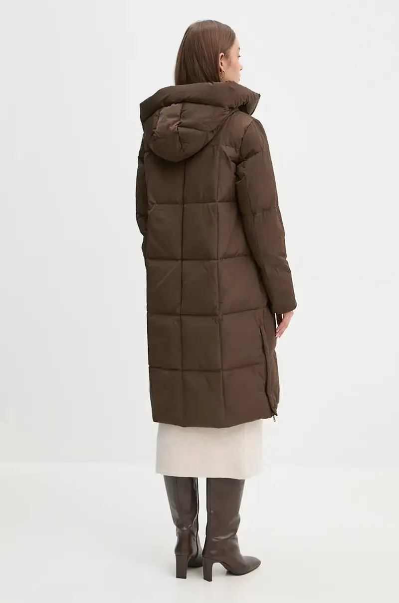 piumino donna colore nero Marrone miniatura 3