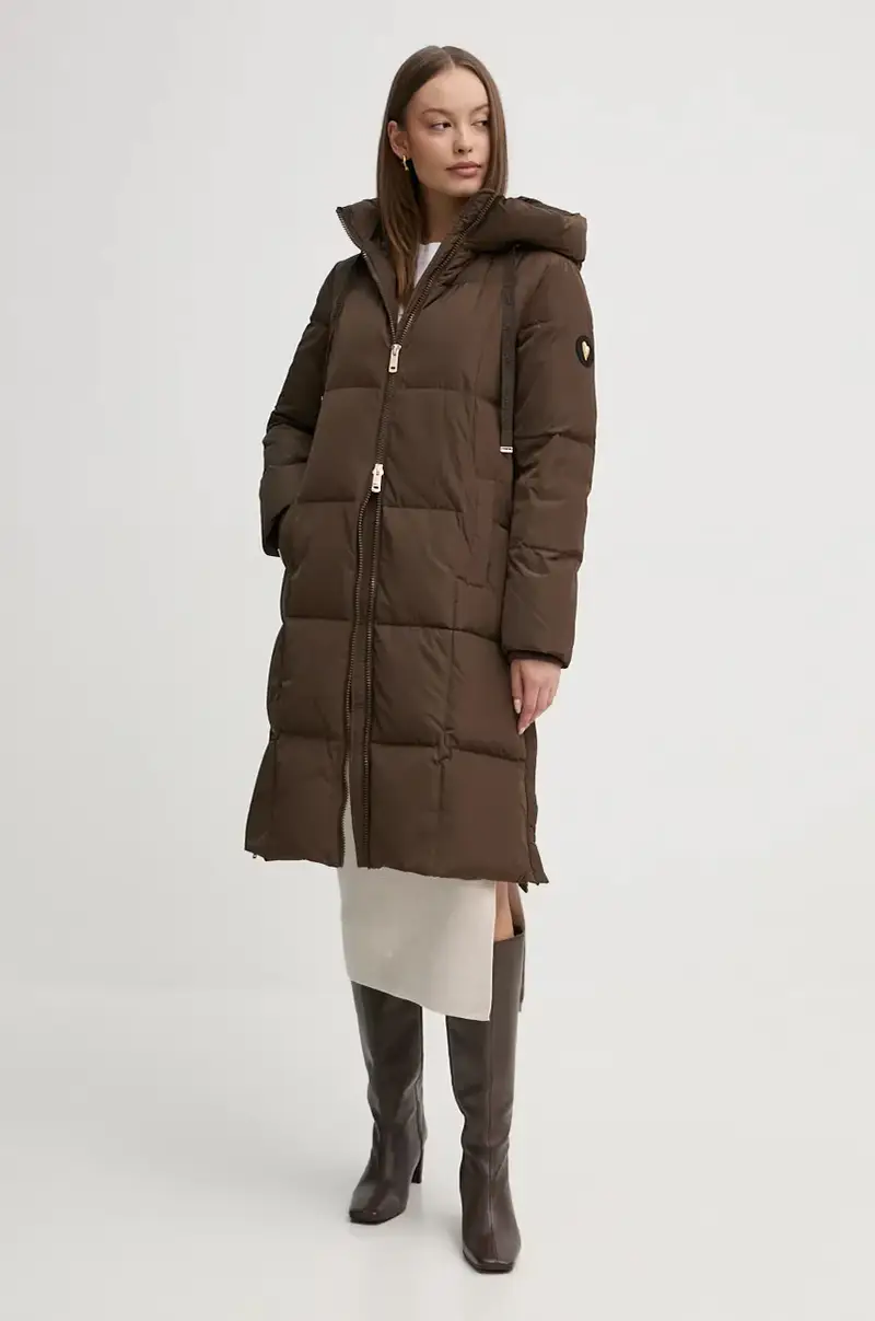 piumino donna colore nero Marrone