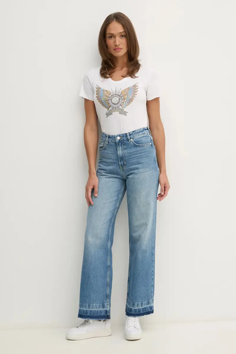 MOS MOSH T-shirt Donna Bianco 3301049 miniatura 2