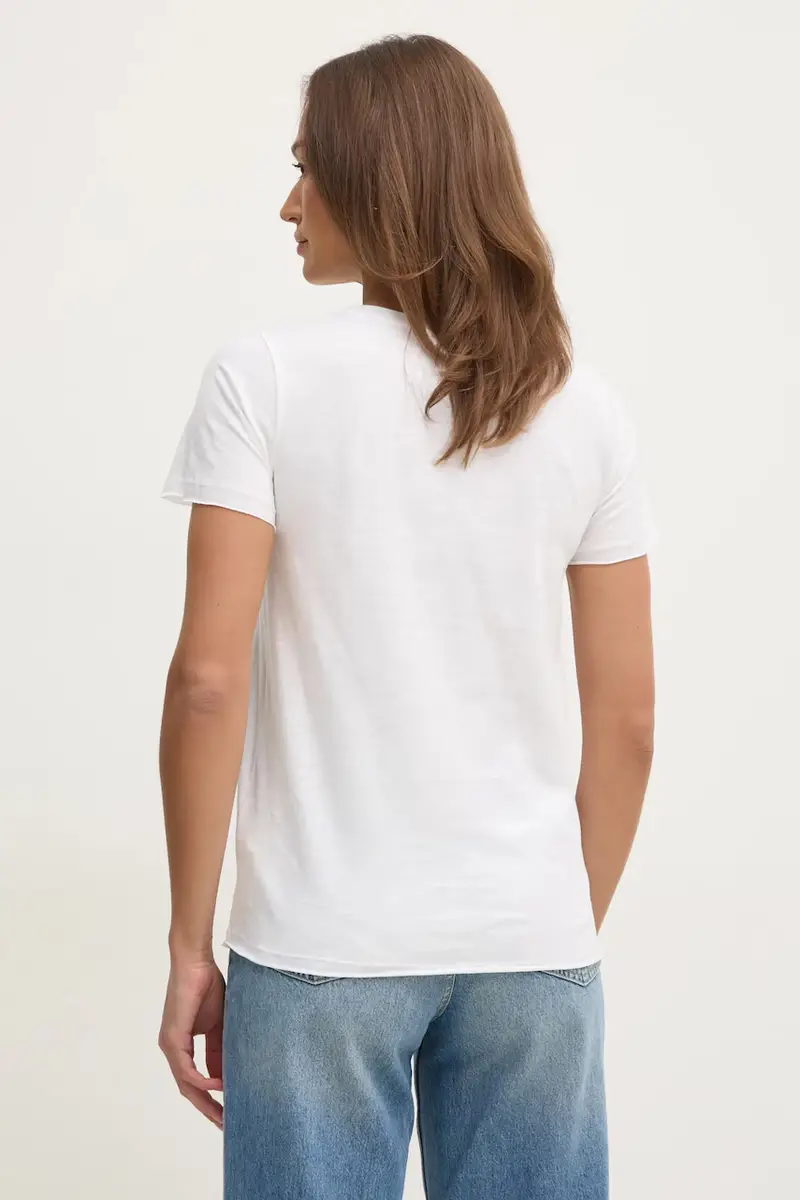 MOS MOSH T-shirt Donna Bianco 3301049 miniatura 3