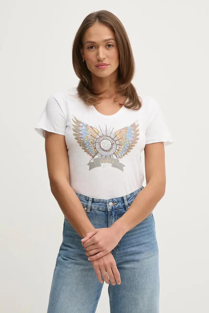 MOS MOSH T-shirt Donna Bianco 3301049 miniatura 4