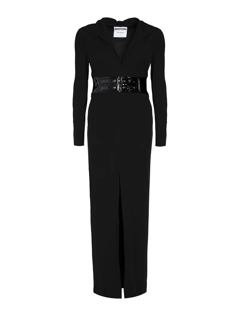 Abito in organza Nero