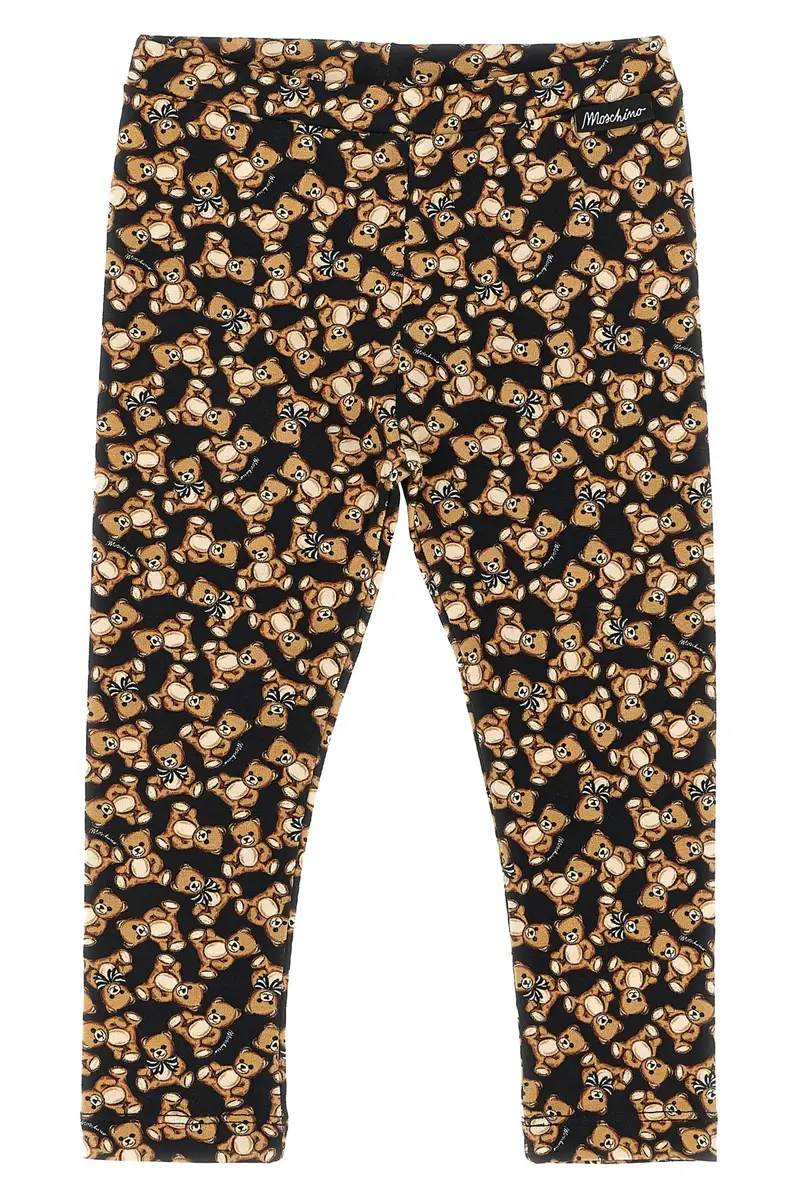 Leggins 'Moschino Teddy Bear' Nero