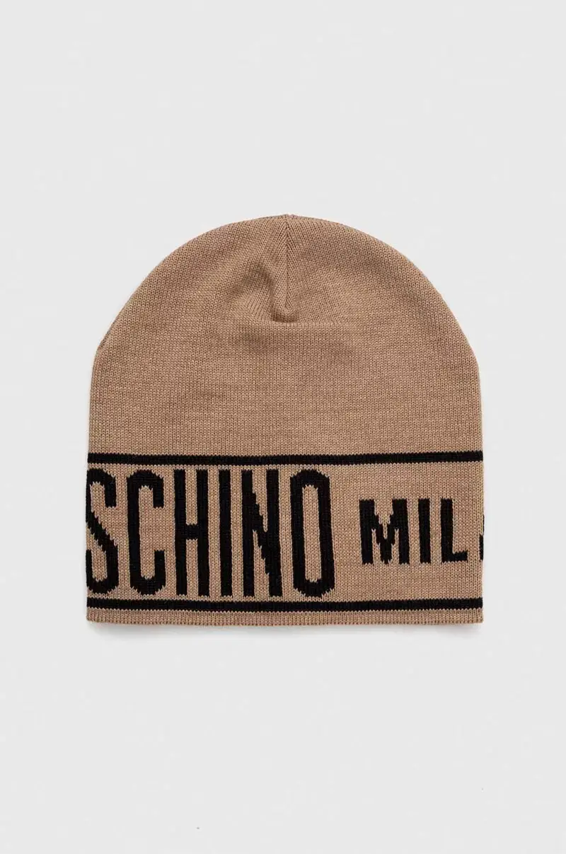 berretto in lana Beige