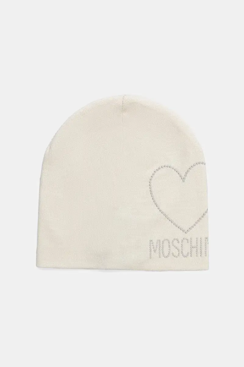 berretto in lana colore beige M3332 65451