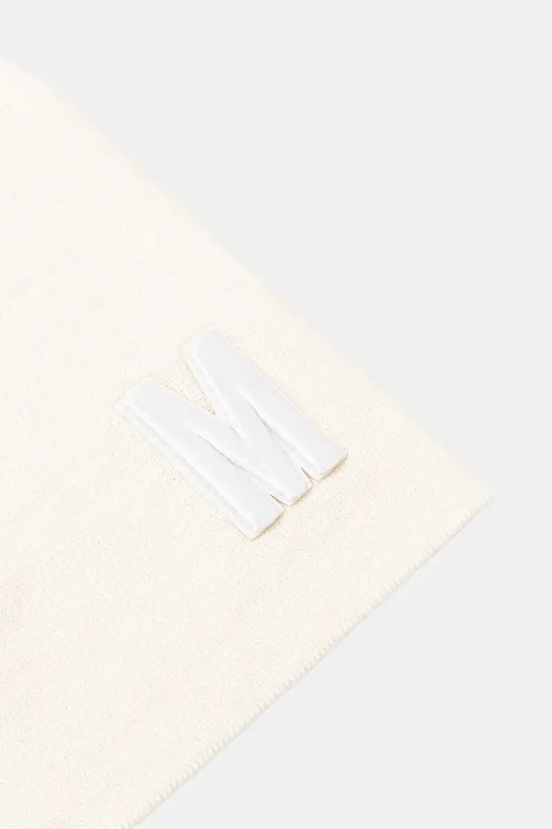 berretto in lana colore beige M5877 60803 miniatura 2