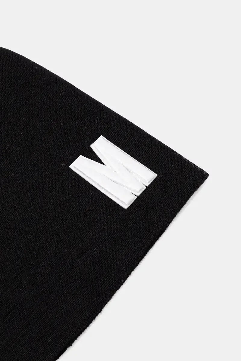 berretto in lana colore nero M5877 60803 miniatura 2