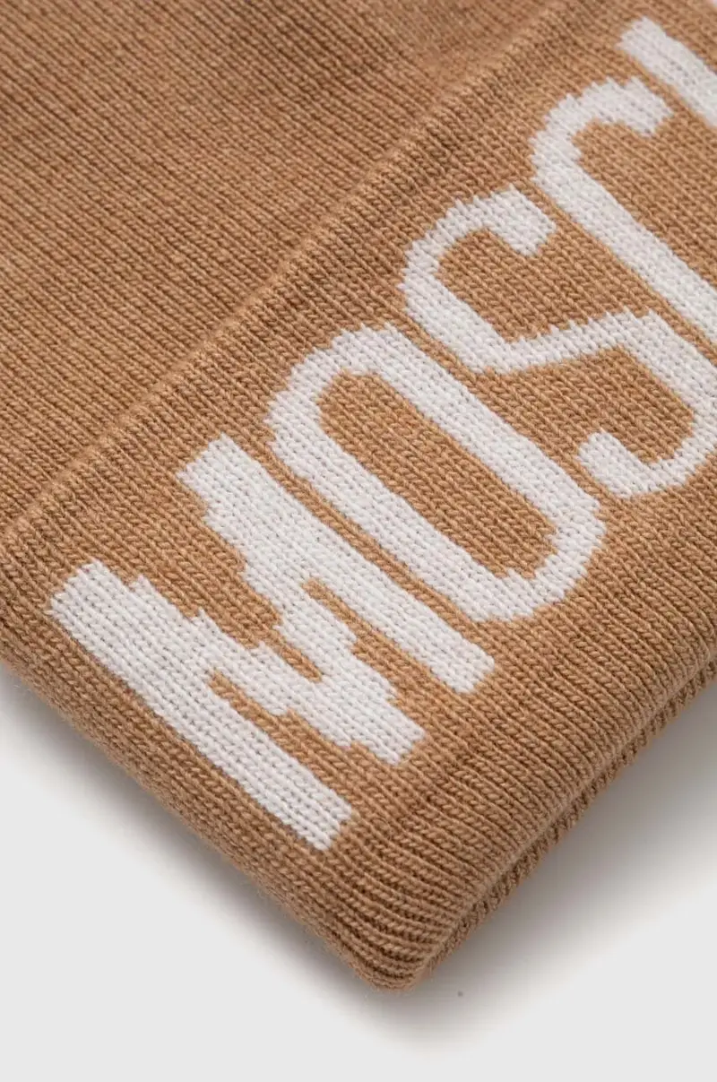 berretto in misto lana colore marrone M5672 60102 miniatura 3