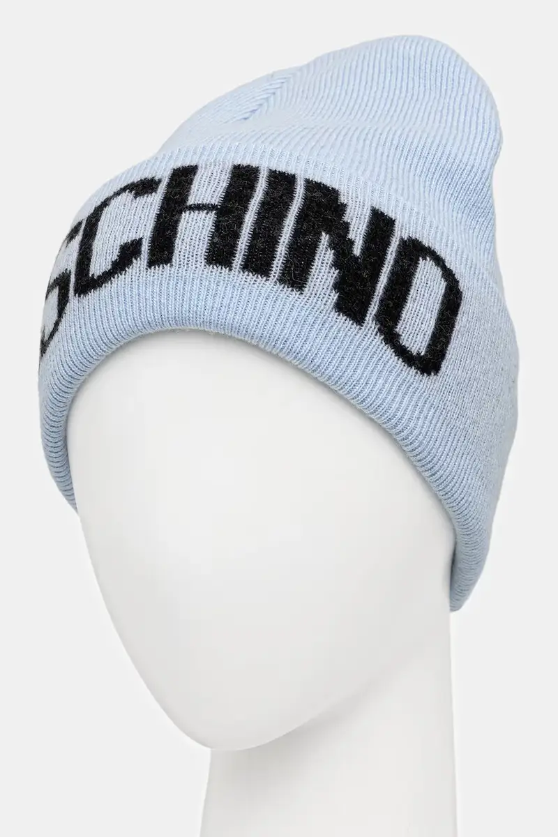 berretto in misto lana colore marrone M5672 60102 Blu miniatura 3