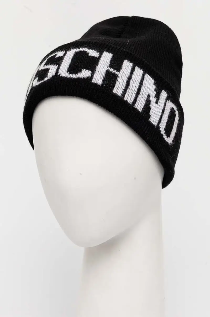 berretto in misto lana colore nero M5672 60102 miniatura 3