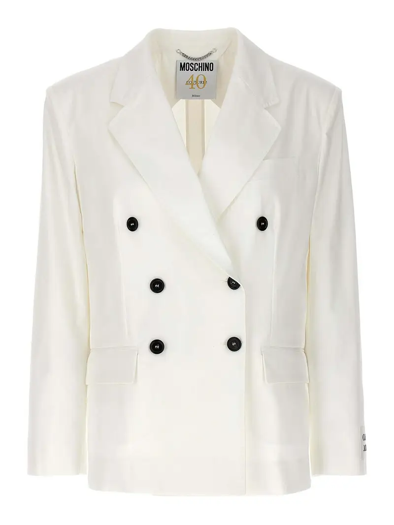 Moschino Blazer Bianco 3260809