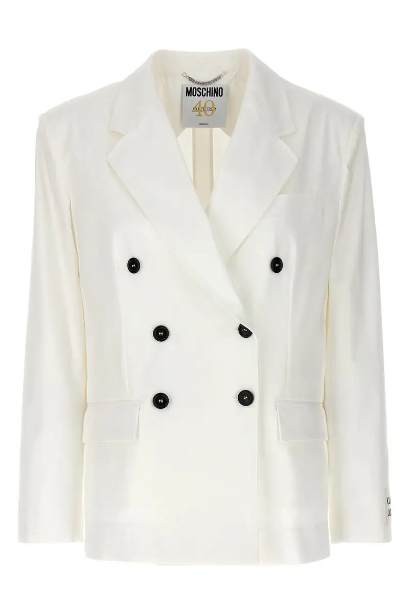 Moschino Blazer Bianco 4332962