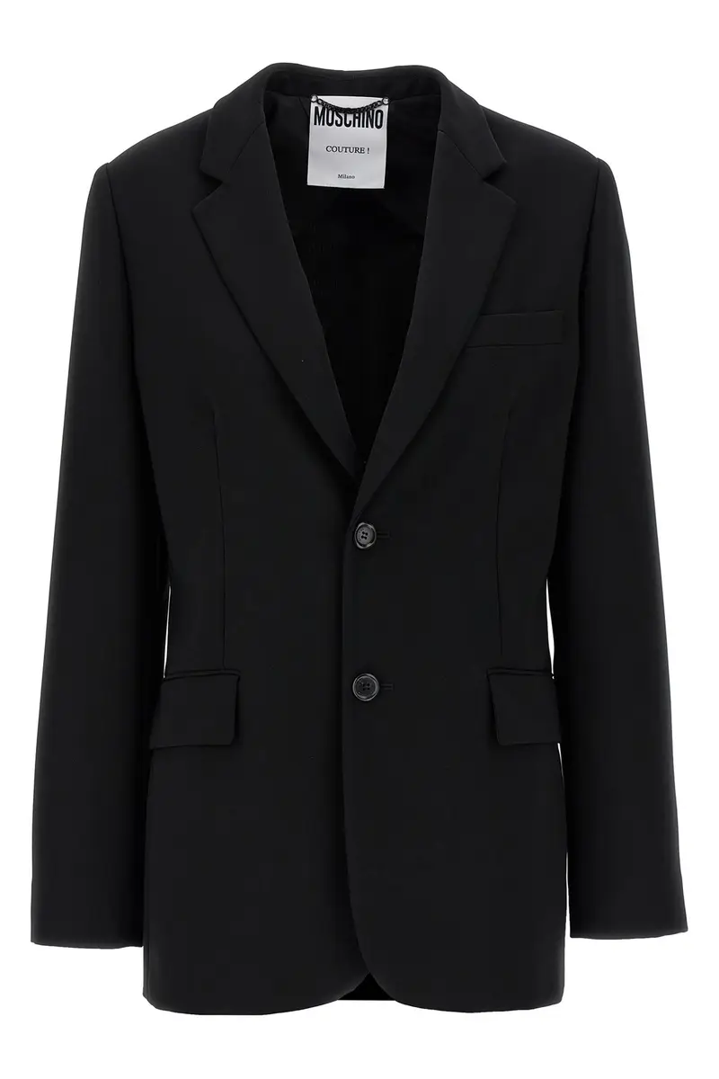 Moschino Blazer Nero 4333427
