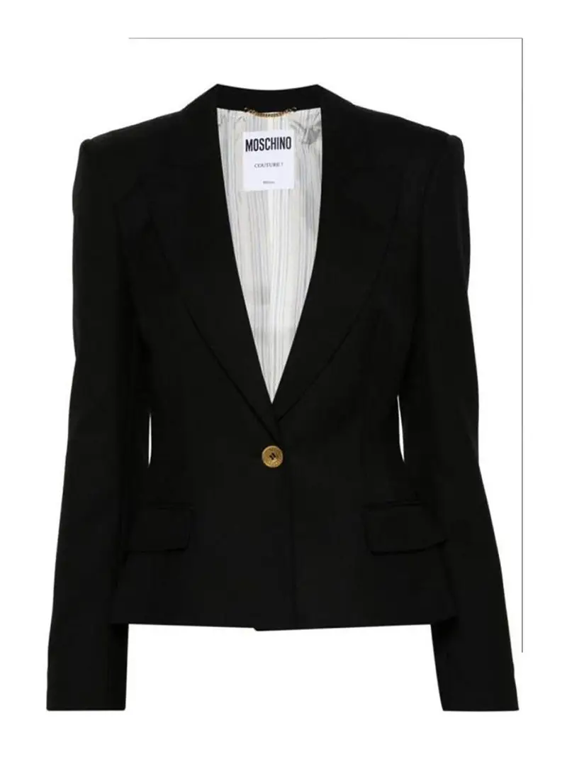 Moschino Blazer Nero 3865716