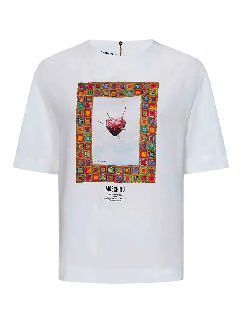 Blusa in raso Bianco