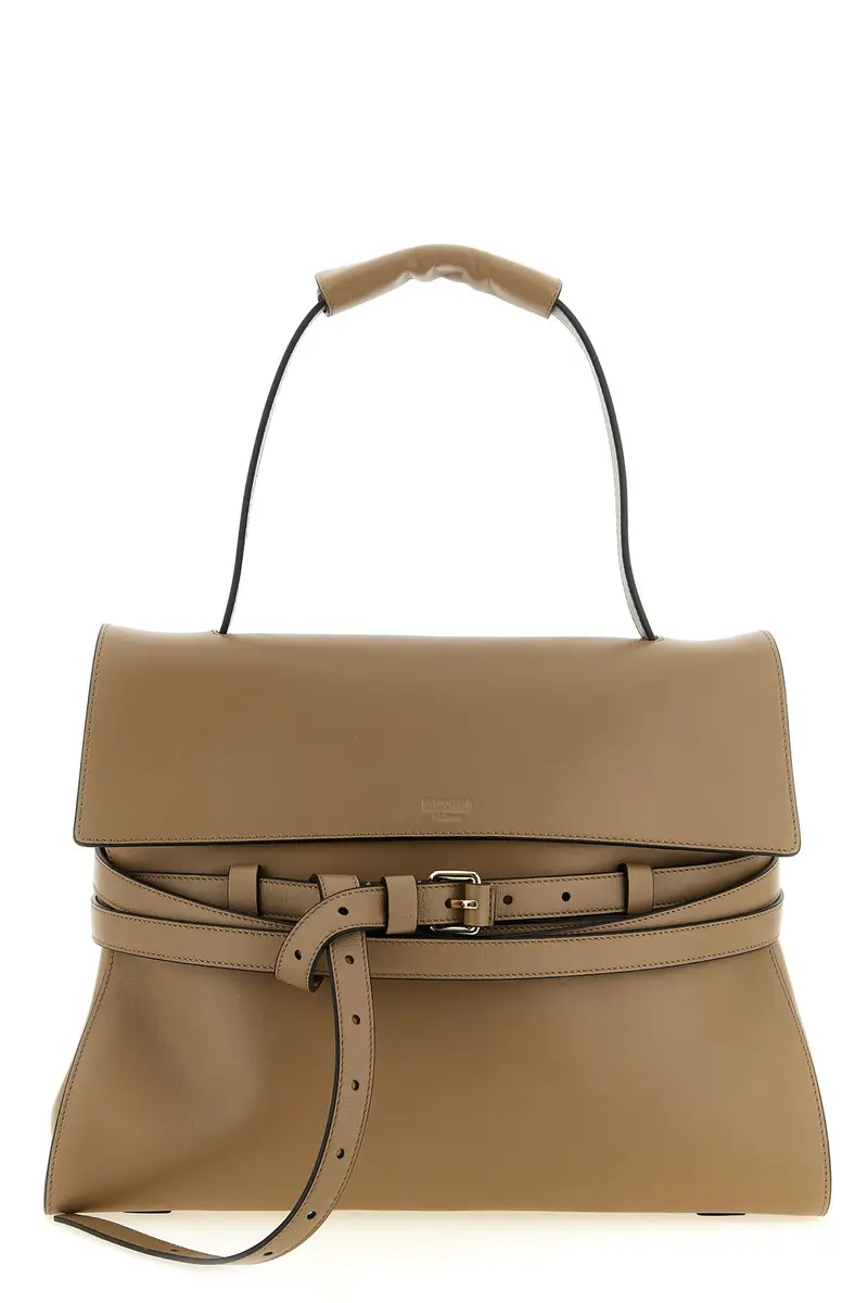 Borsa A Spalla Tie Me Beige