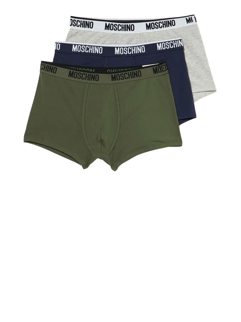 Moschino Boxer Uomo Verde 3839466