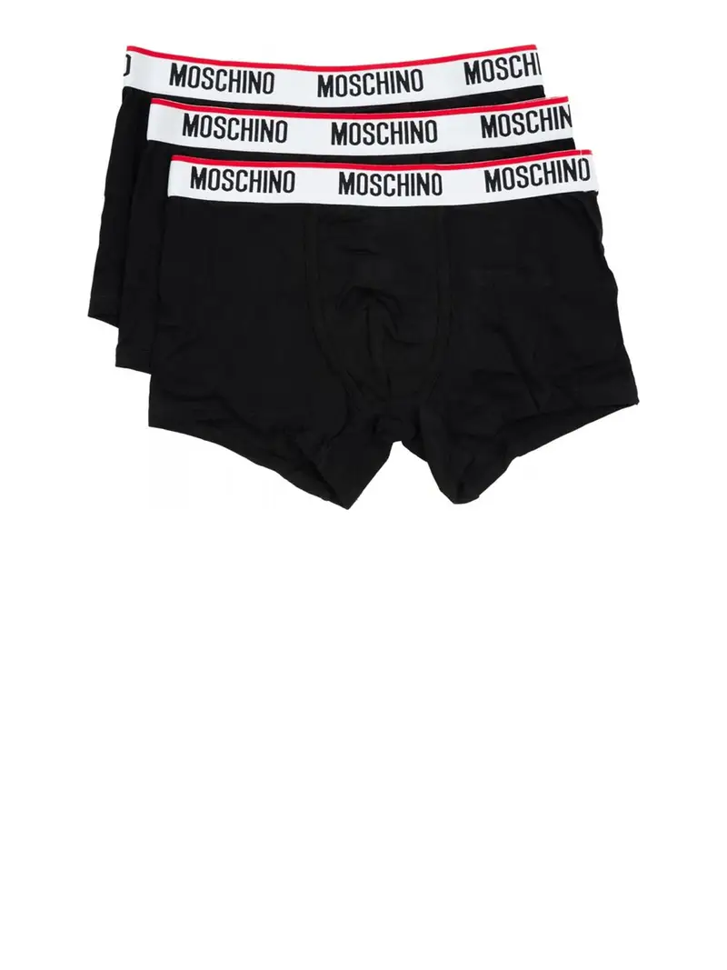 Moschino Boxer Uomo Nero 3839477