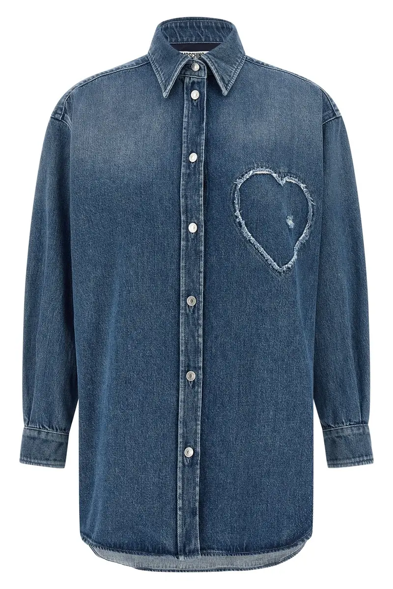 Camicia Heart Blu