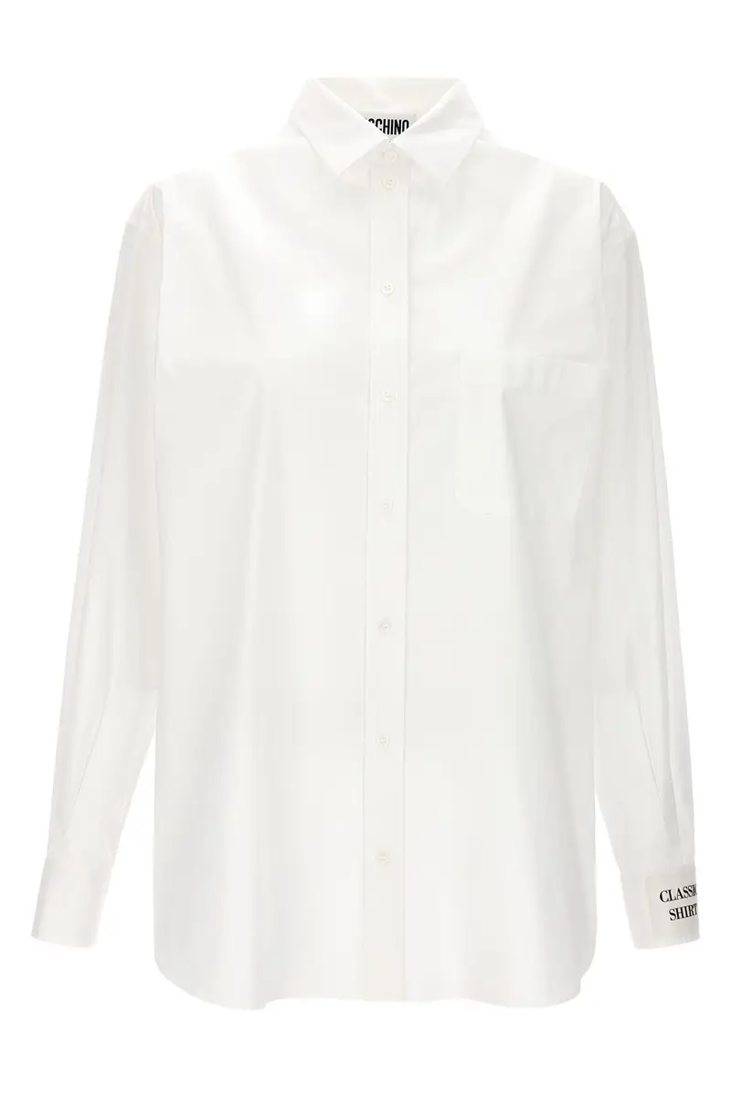 Camicia Popeline Bianco