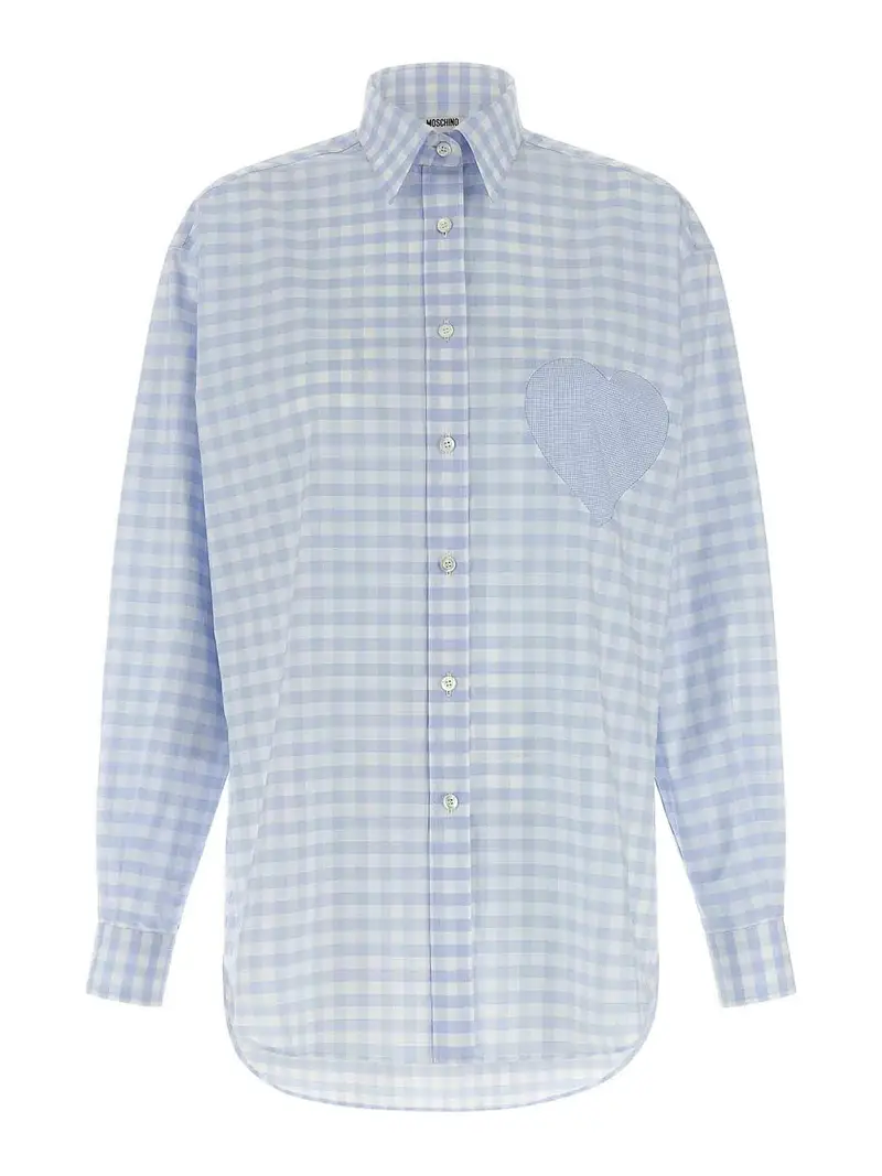 Camicia Vichy Azzurro