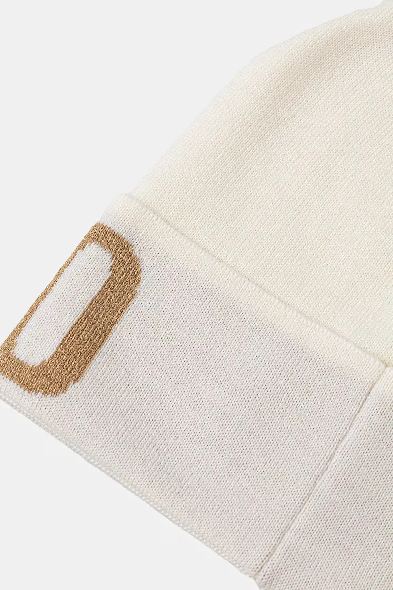 cappello in lana colore beige M3349 65457 miniatura 2