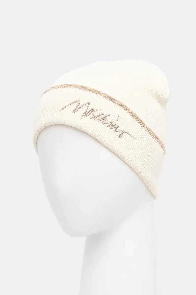 cappello in lana colore beige M3352 65461 miniatura 3