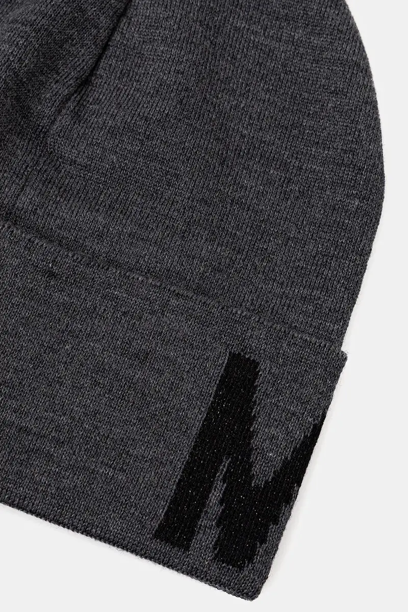 cappello in lana colore grigio M3349 65457 miniatura 3