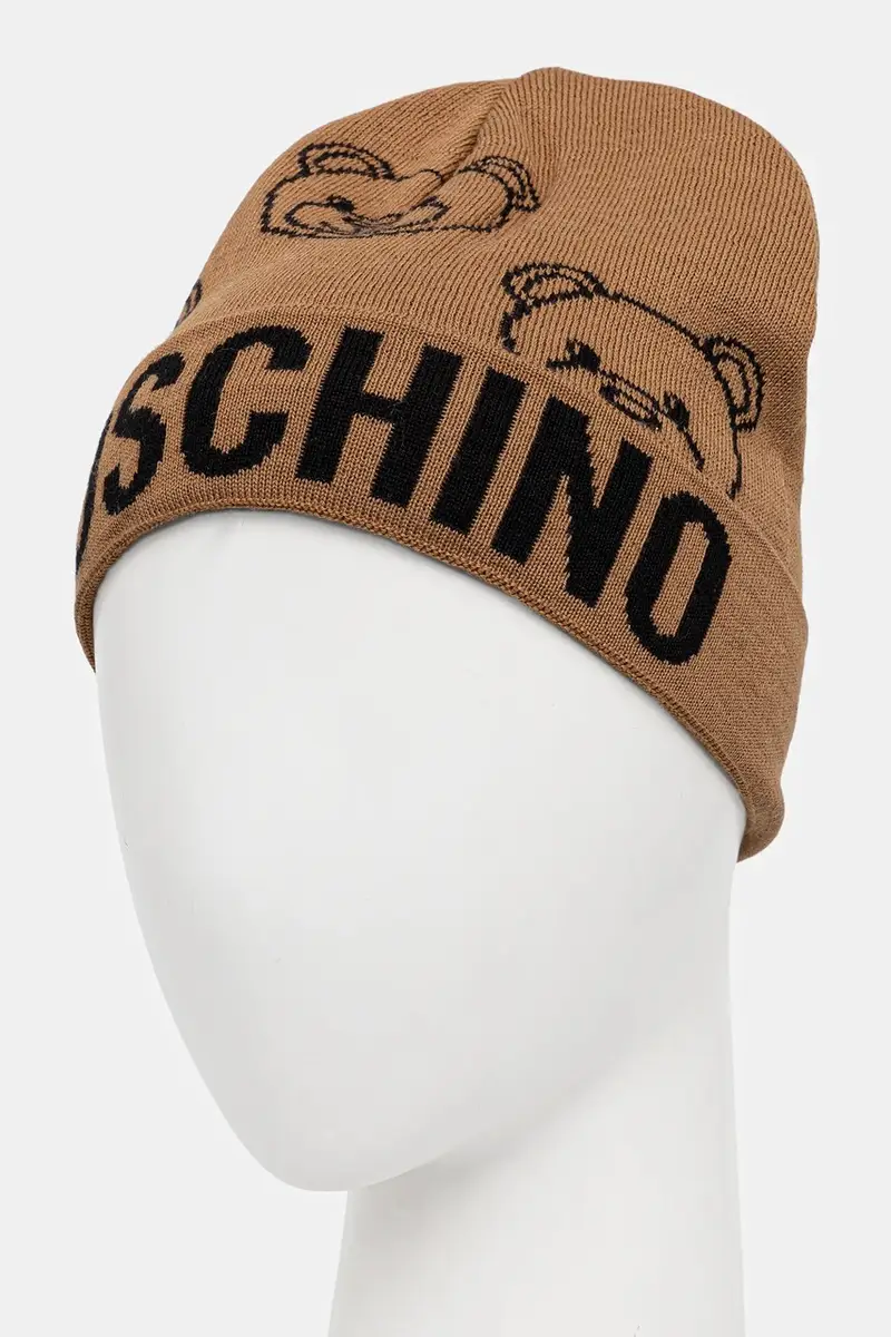 cappello in lana colore marrone M3321 65443 miniatura 3