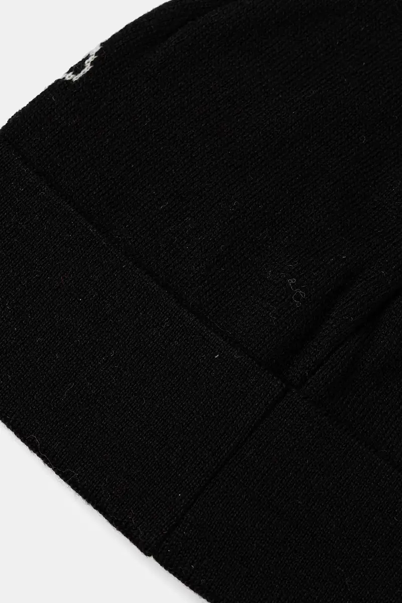 cappello in lana colore nero M3321 65443 miniatura 2