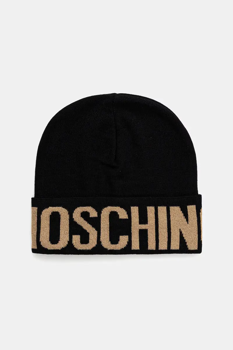 cappello in lana colore nero M3349 65457