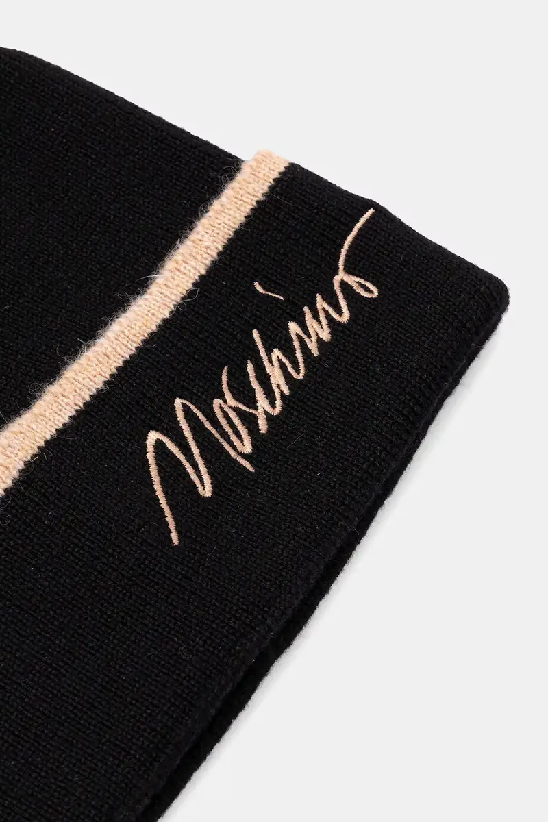 cappello in lana colore nero M3352 65461 miniatura 2