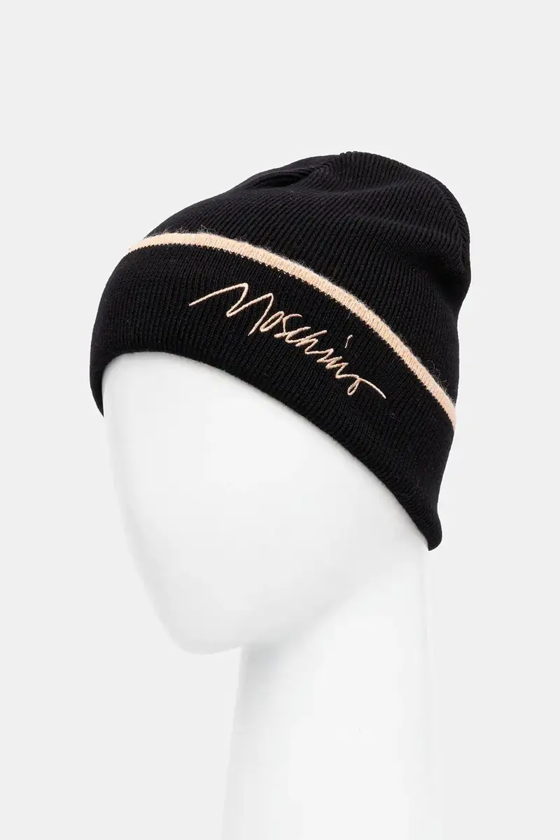 cappello in lana colore nero M3352 65461 miniatura 3