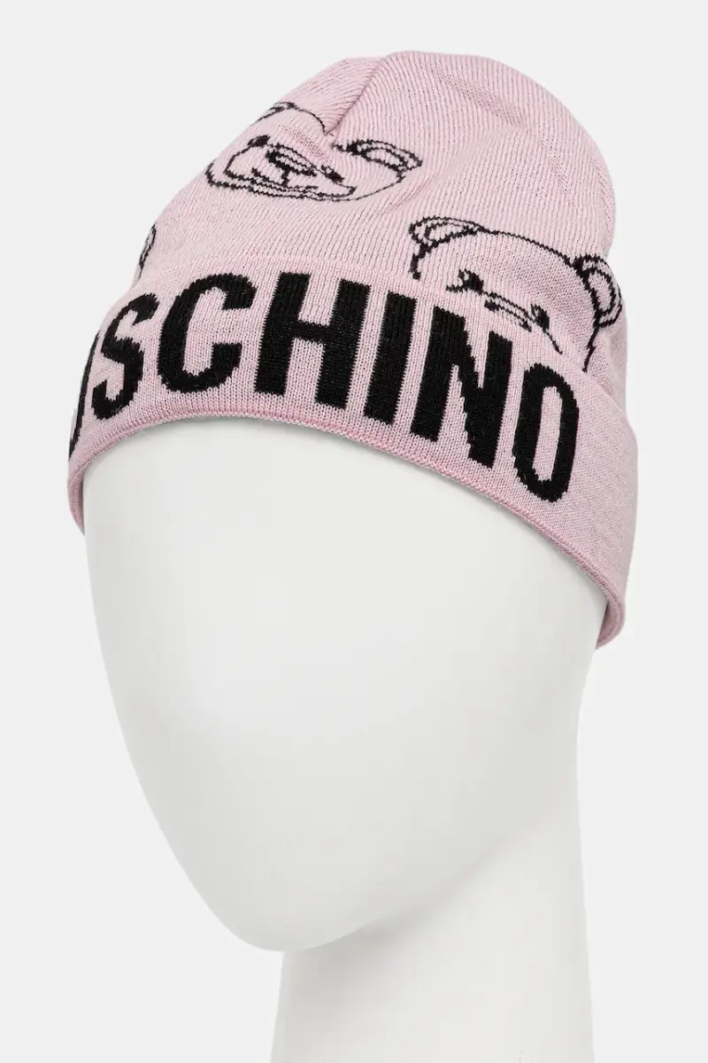 cappello in lana colore rosa M3321 65443 miniatura 3