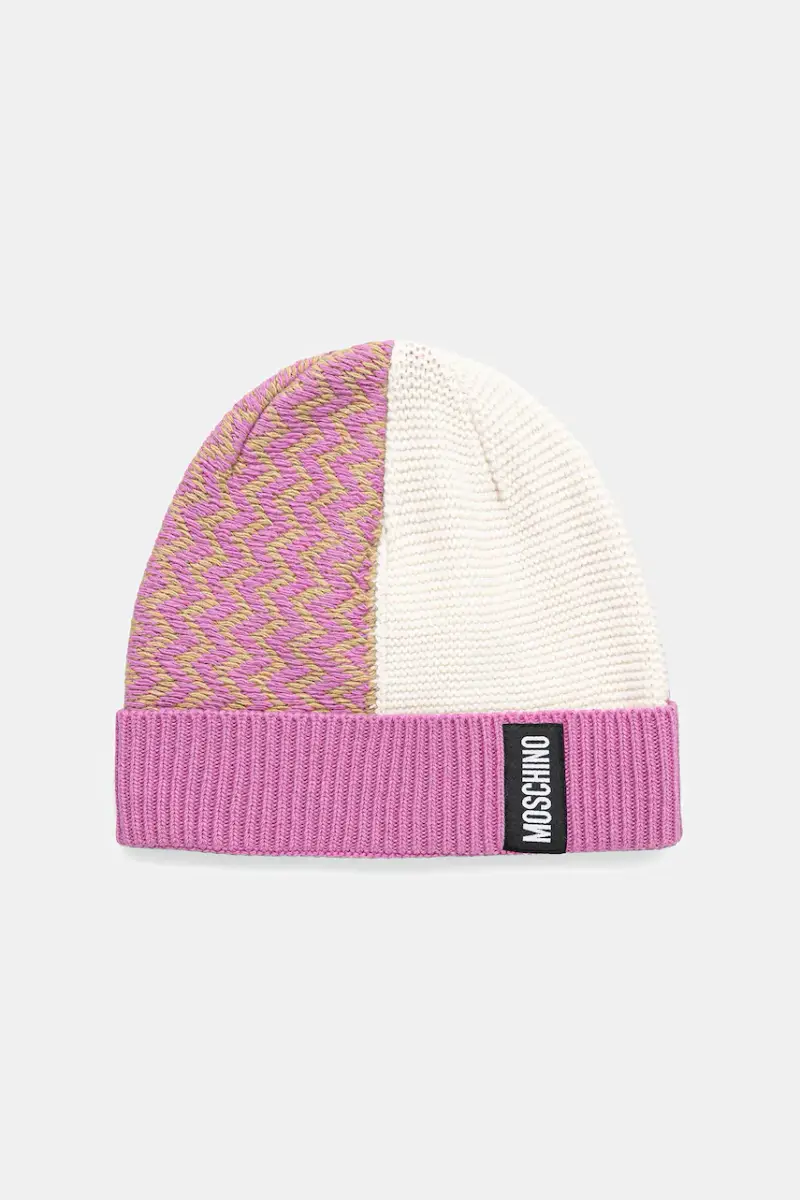 cappello in lana colore rosa M3338 65448