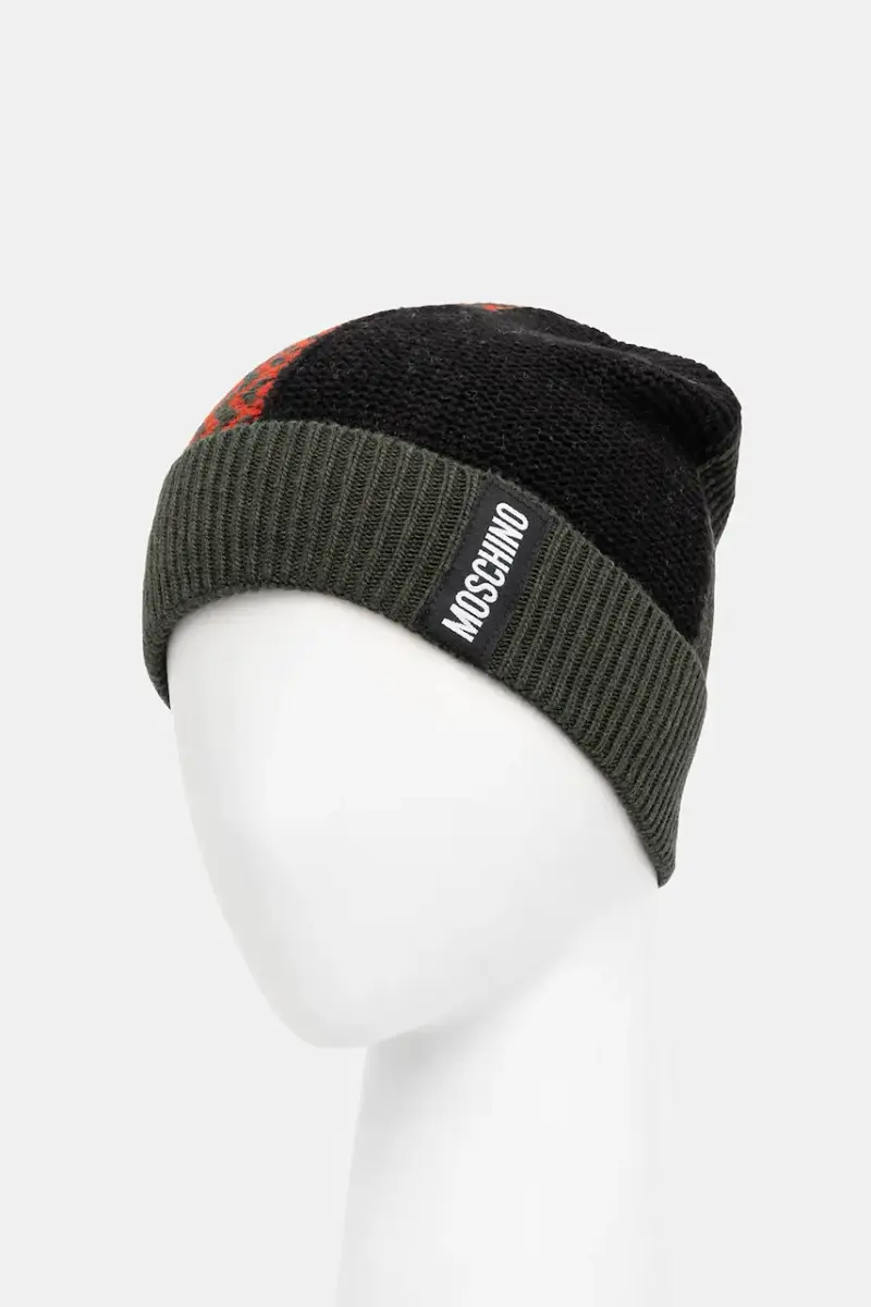 cappello in lana colore verde M3338 65448 miniatura 3