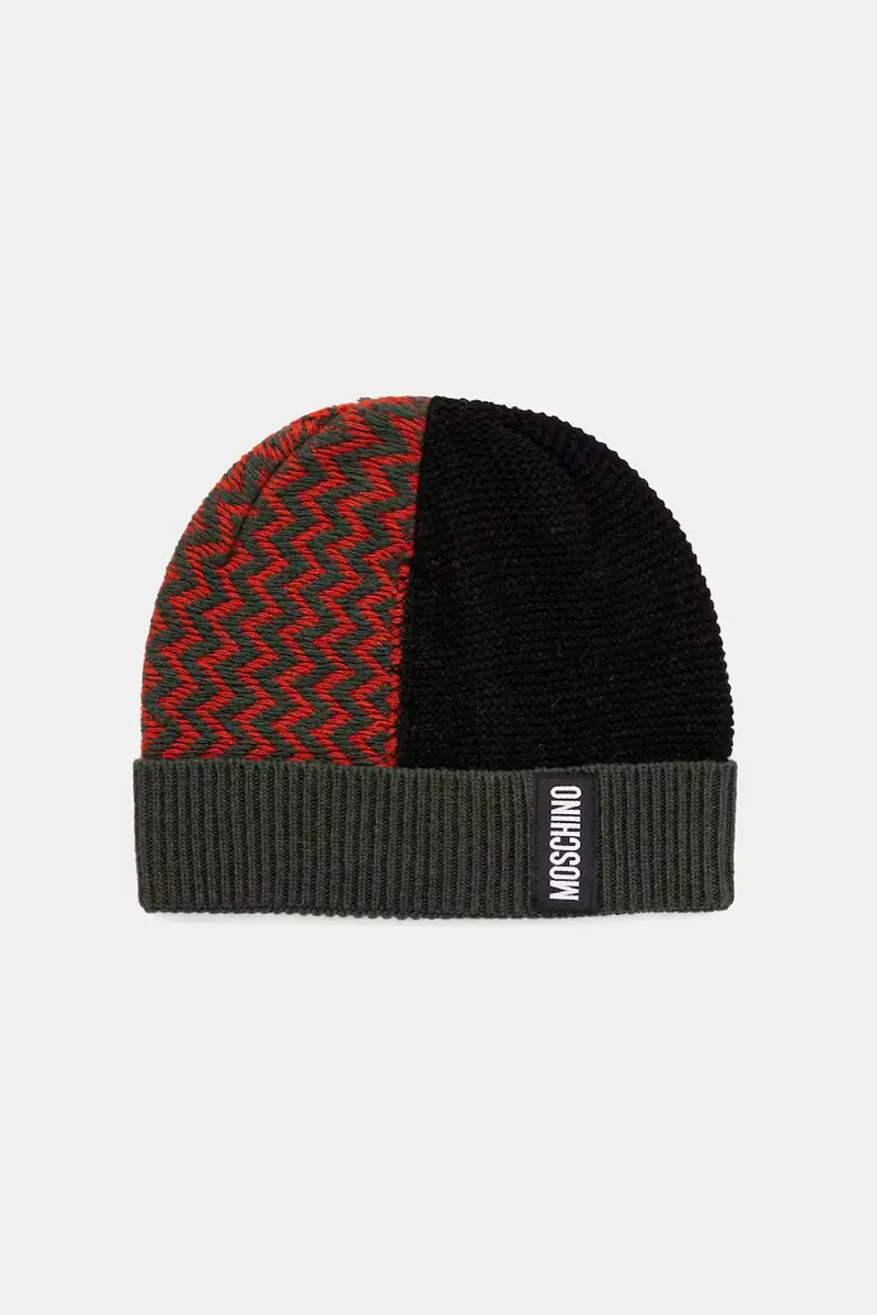 cappello in lana colore verde M3338 65448