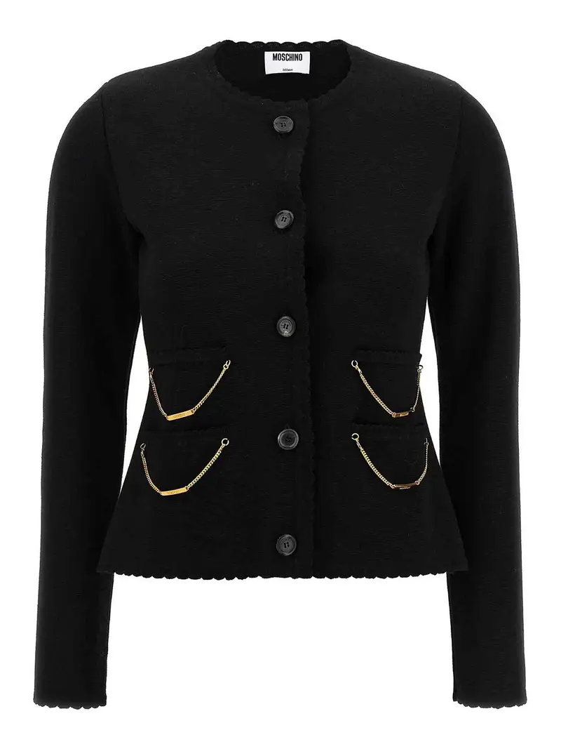 Moschino Cardigan Nero 4013246