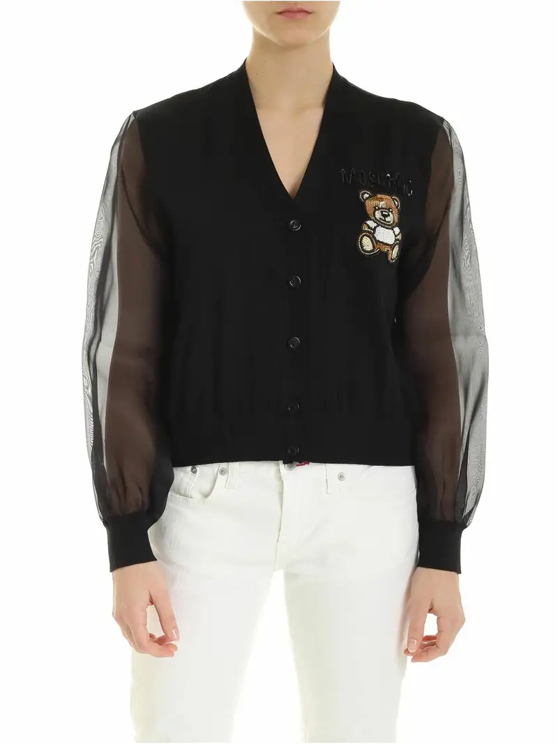 Moschino Cardigan Nero 3311021