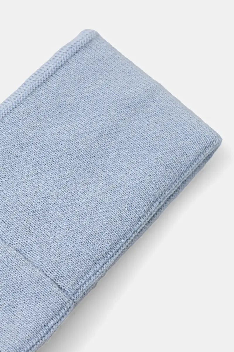 cerchietto in lana colore nero M2355 65235 Blu miniatura 2