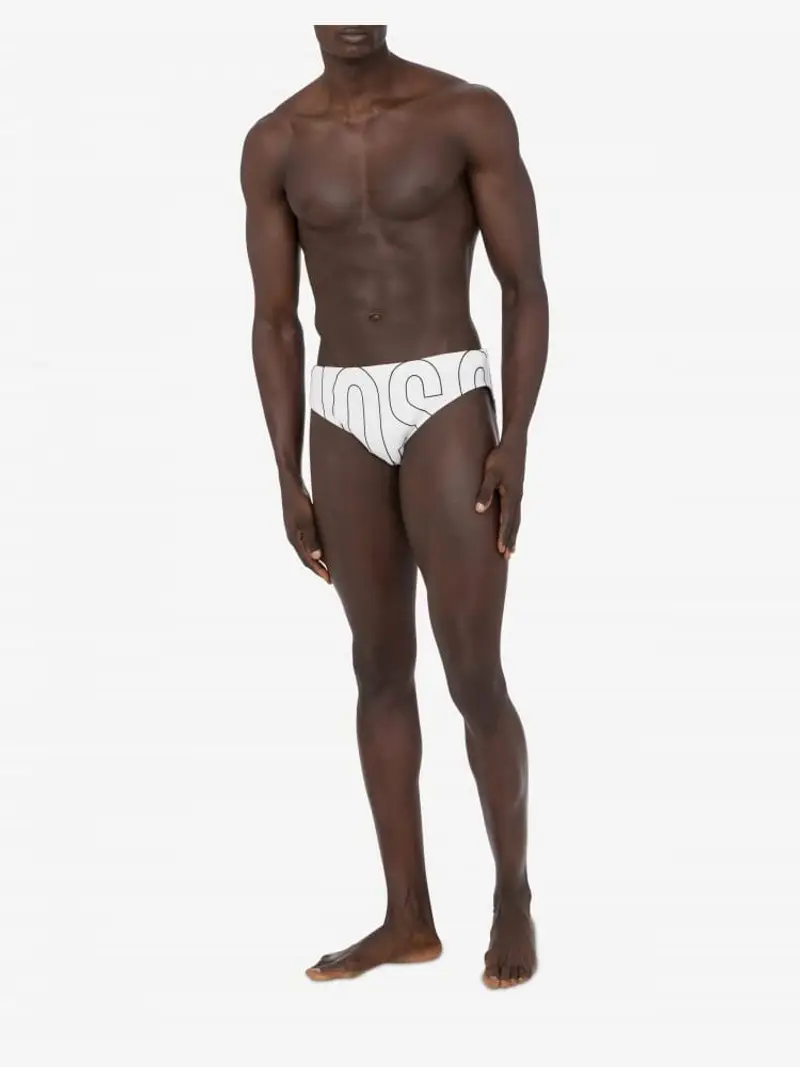 Moschino Slip Uomo Bianco 2089801 miniatura 2