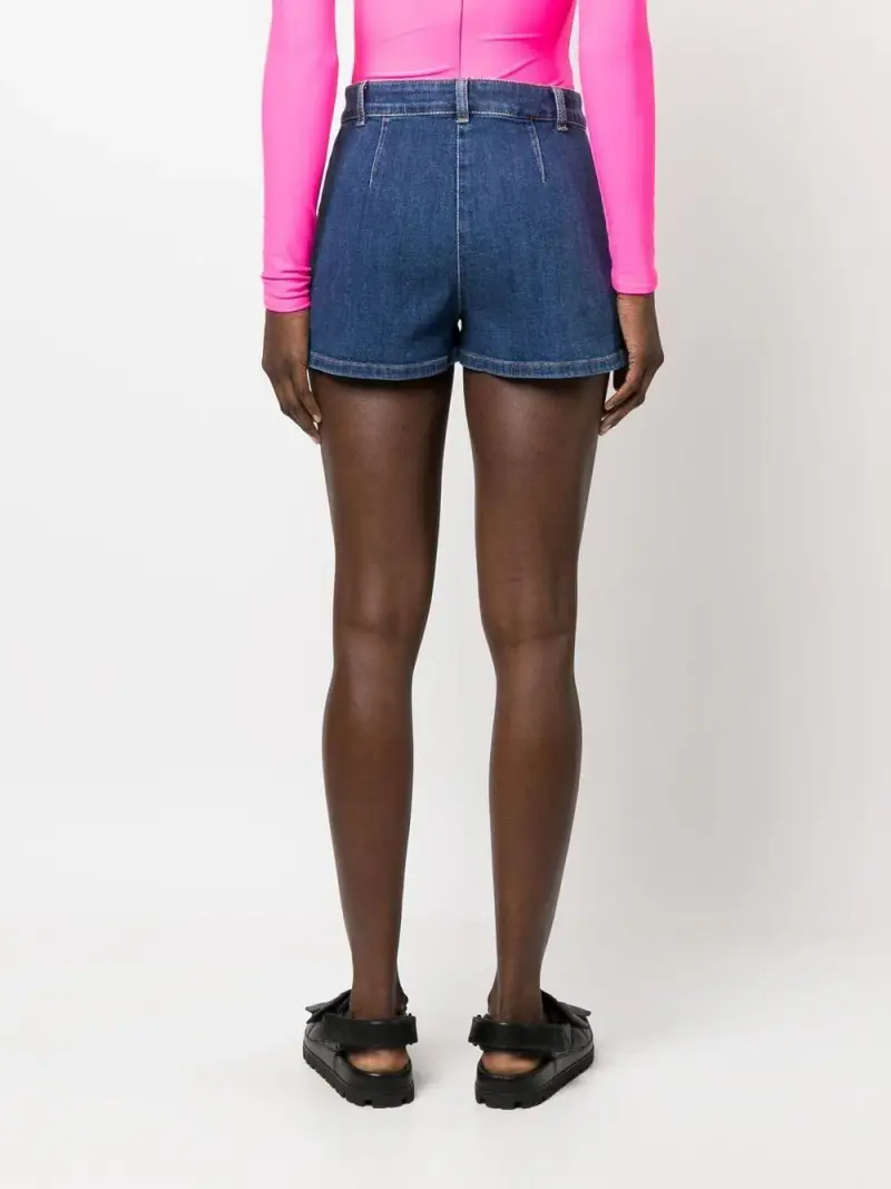 short denim bottoni teddy miniatura 3