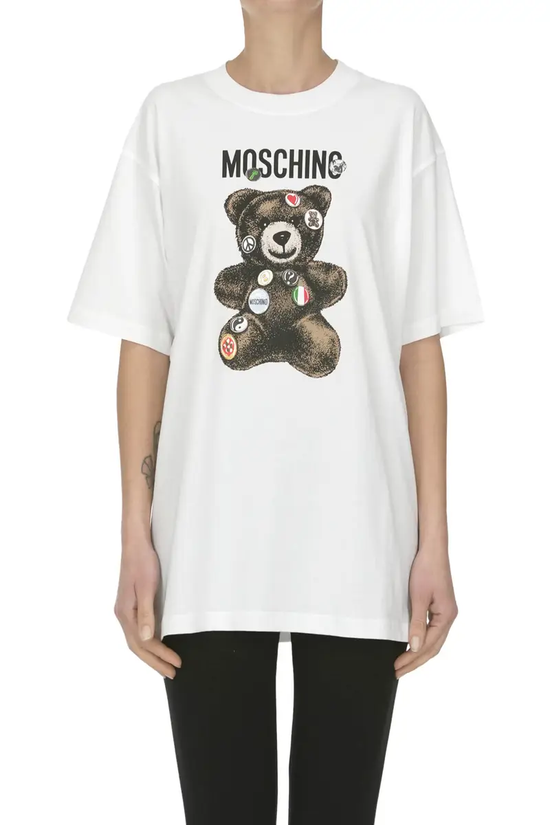 Moschino Couture T-shirt Bianco 4196319